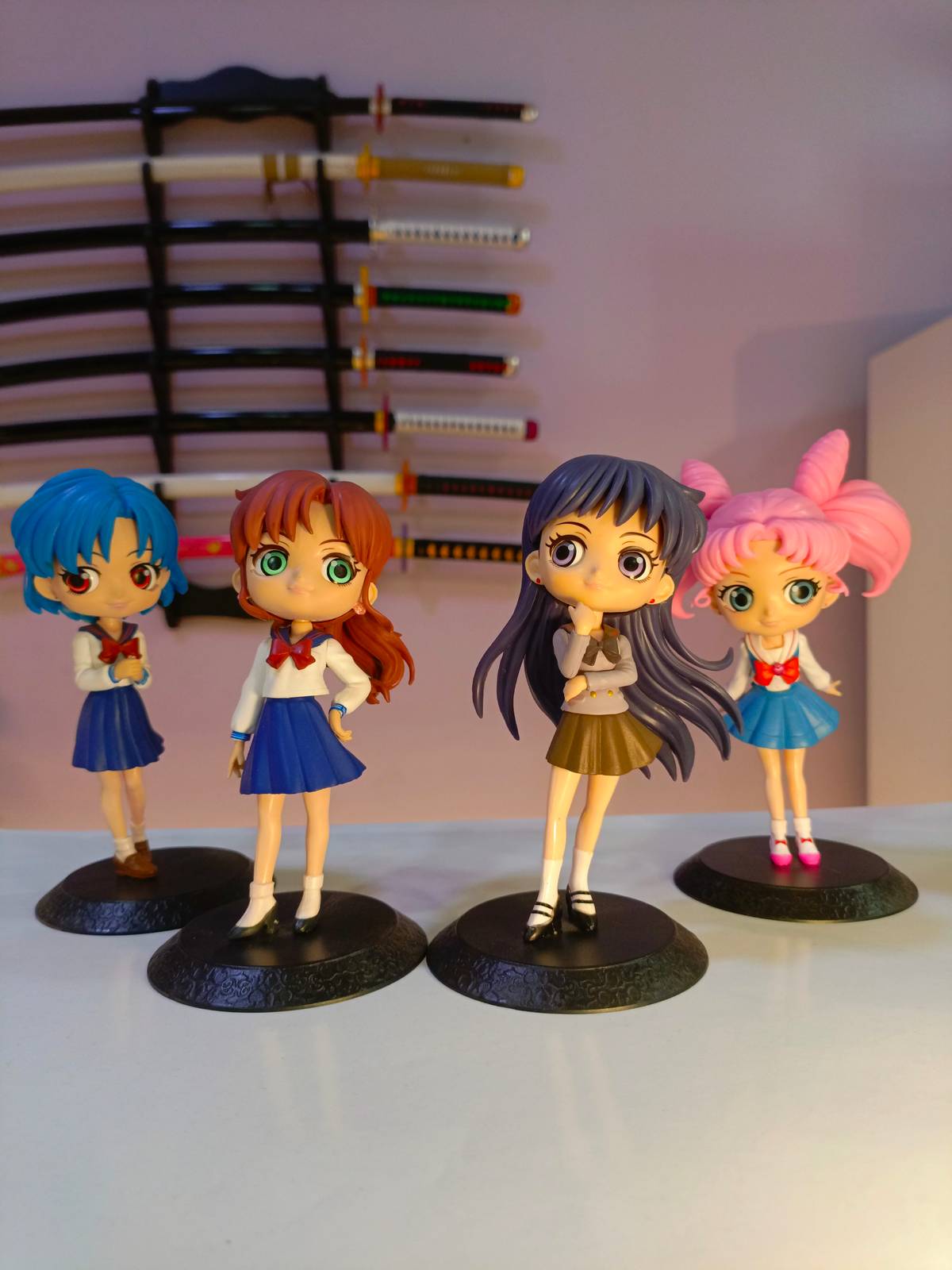 Figuras Sailor Scouts tipo Q Poscket - Sailor Moon