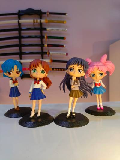 Figuras Sailor Scouts tipo Q Poscket - Sailor Moon
