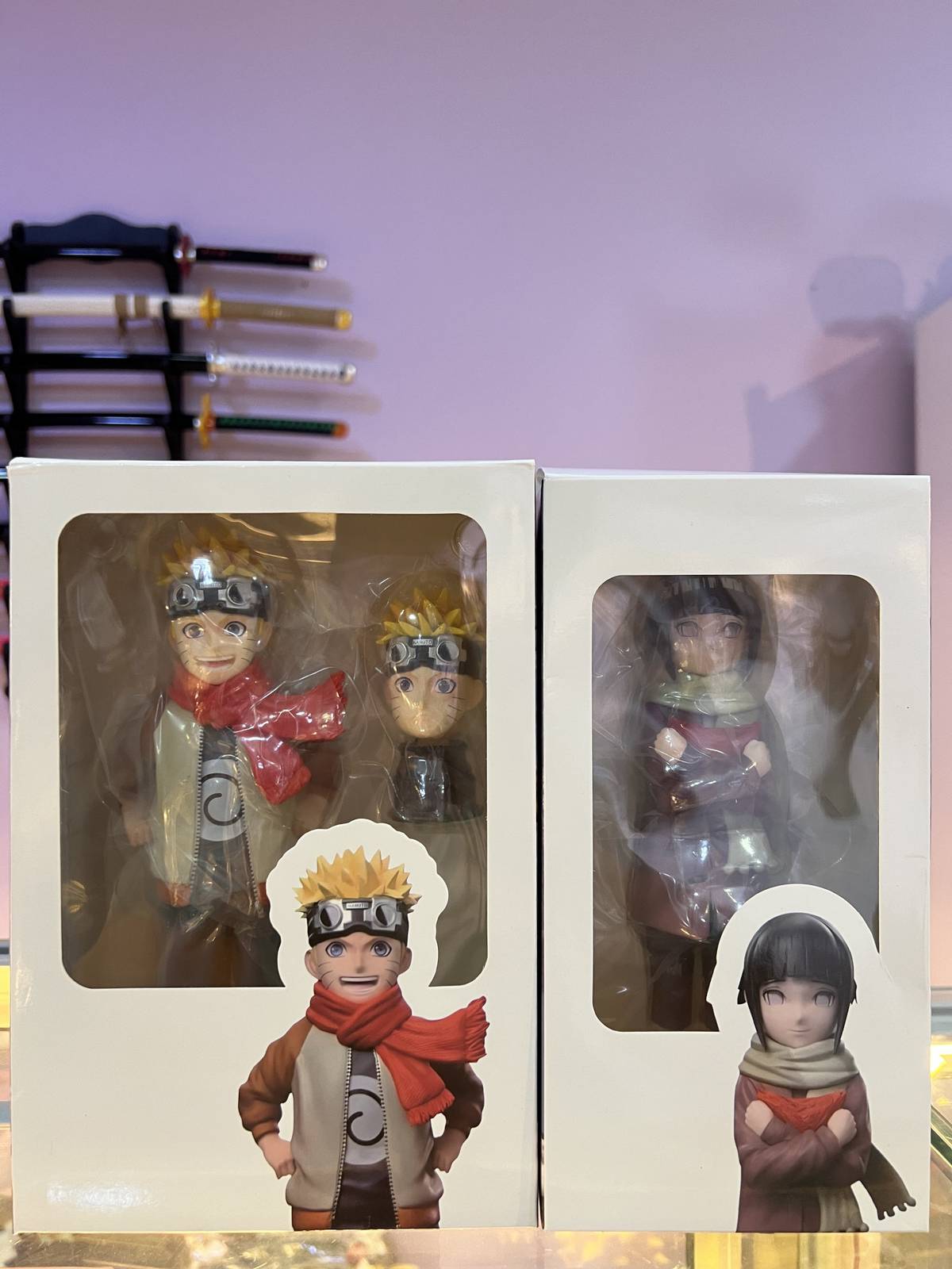 Set de Figuras Naruto Uzumaki e Hinata Hyūga – Naruto Shippuden