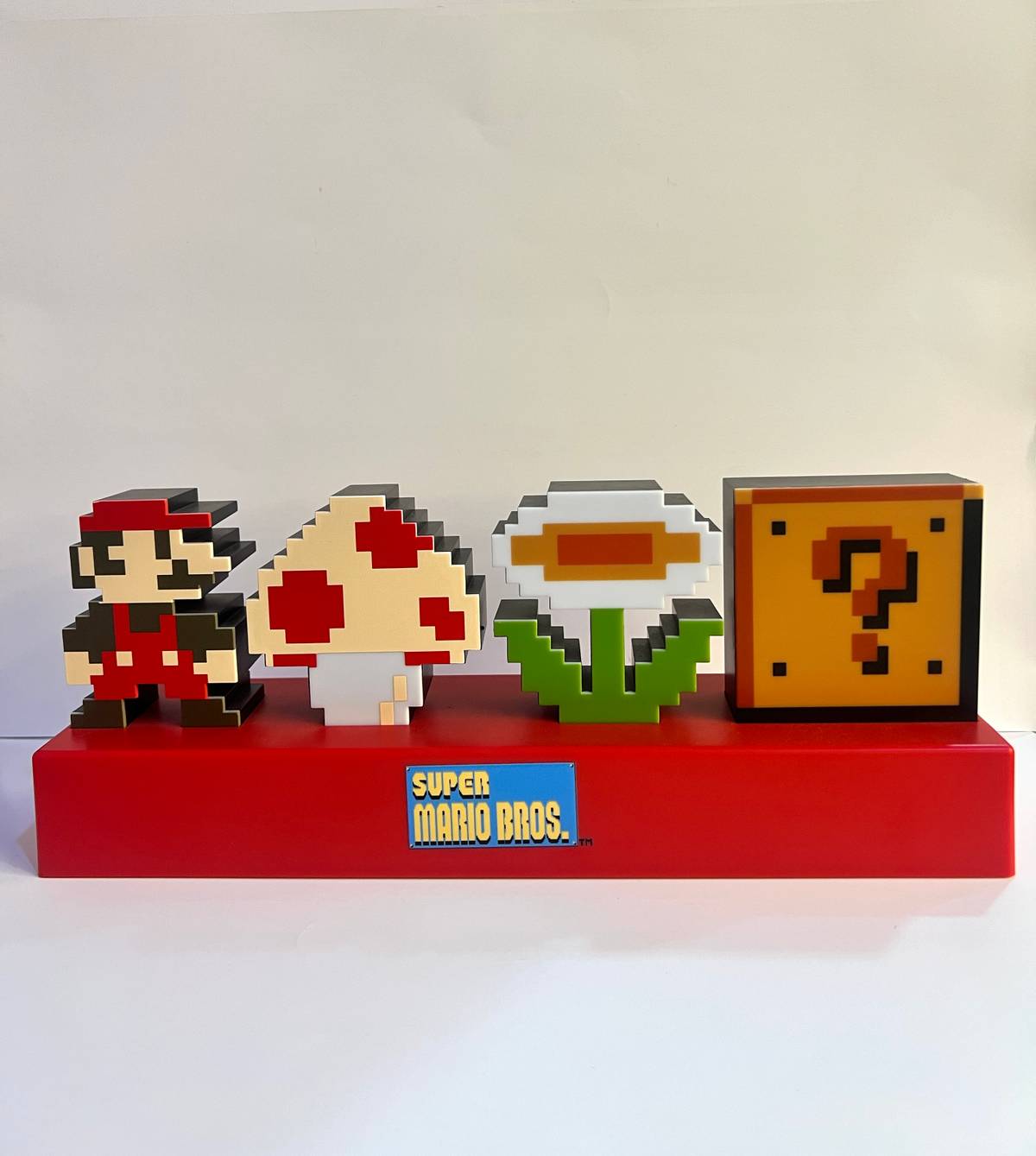 Set Decorativo Super Mario Bros. – Power-Ups Retro
