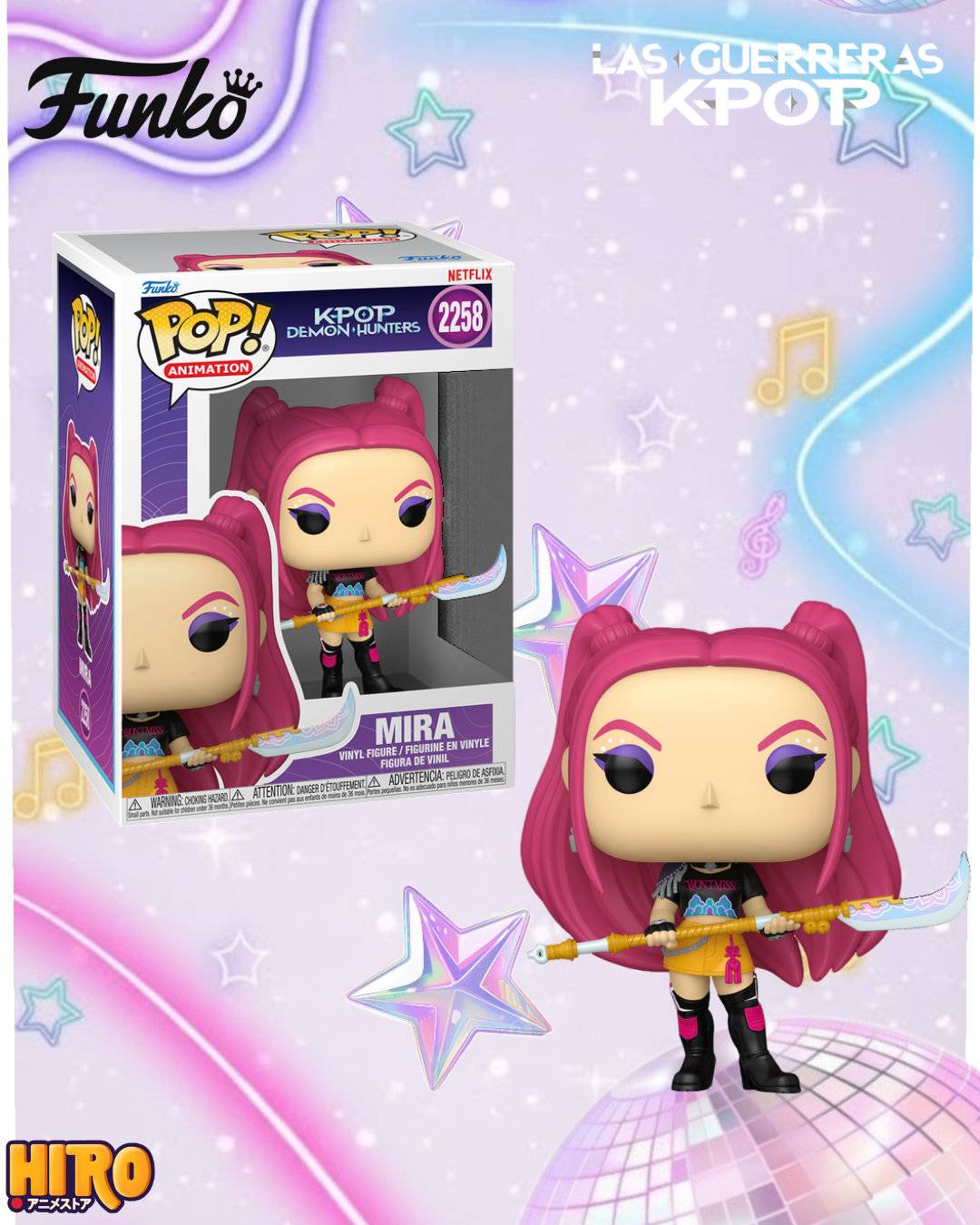 Funko Pop KPop Demon Hunters – Mira #2258