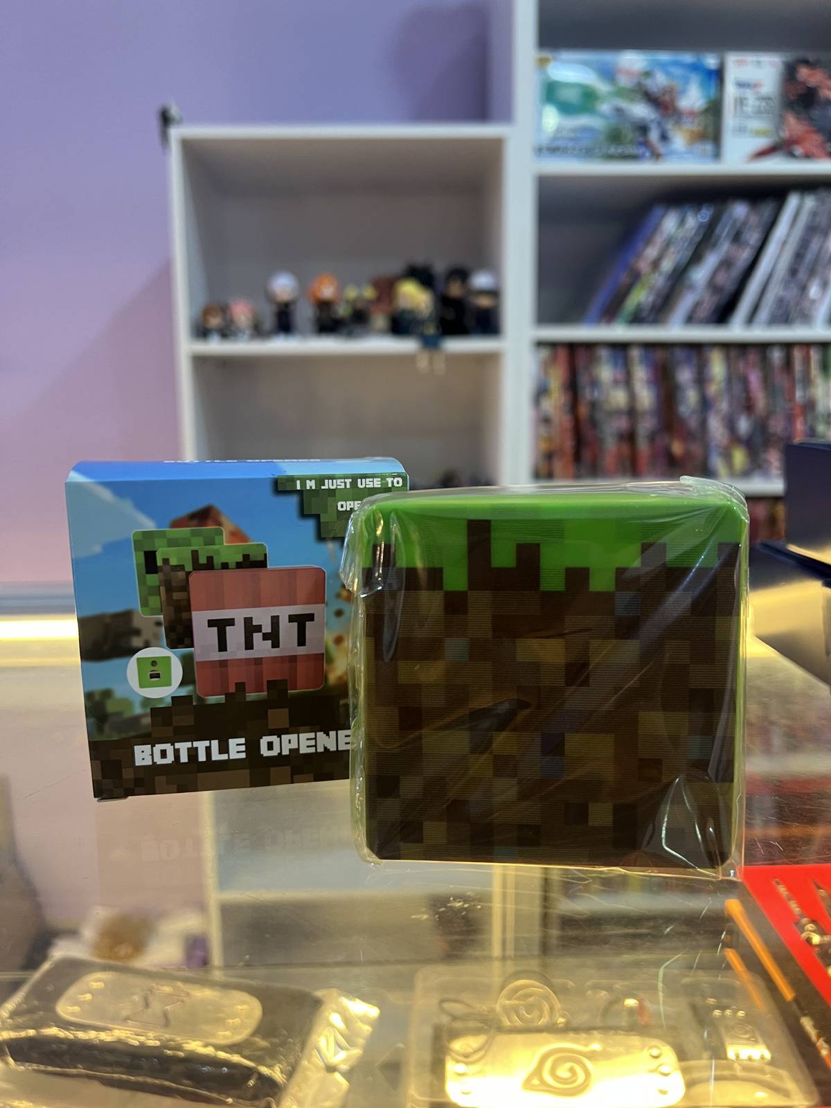 Destapador e Imán para Nevera – Minecraft TNT