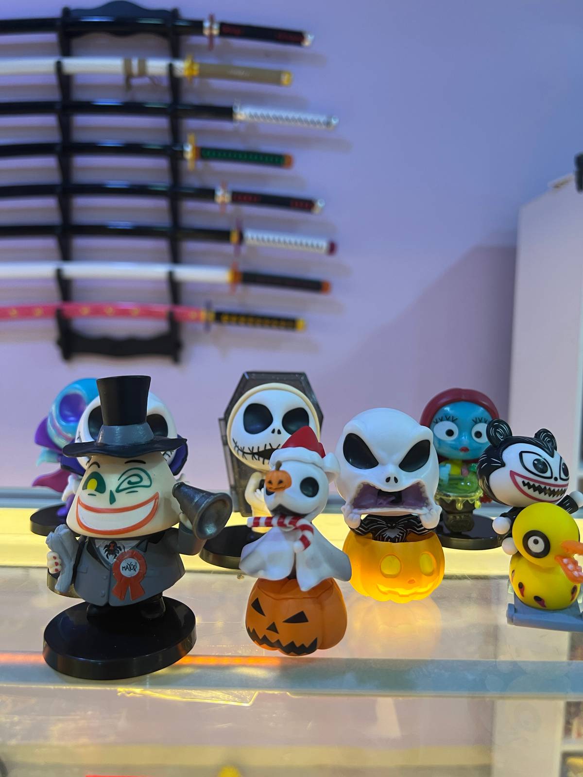 Set de Figuras The Nightmare Before Christmas- Jack Skellinton