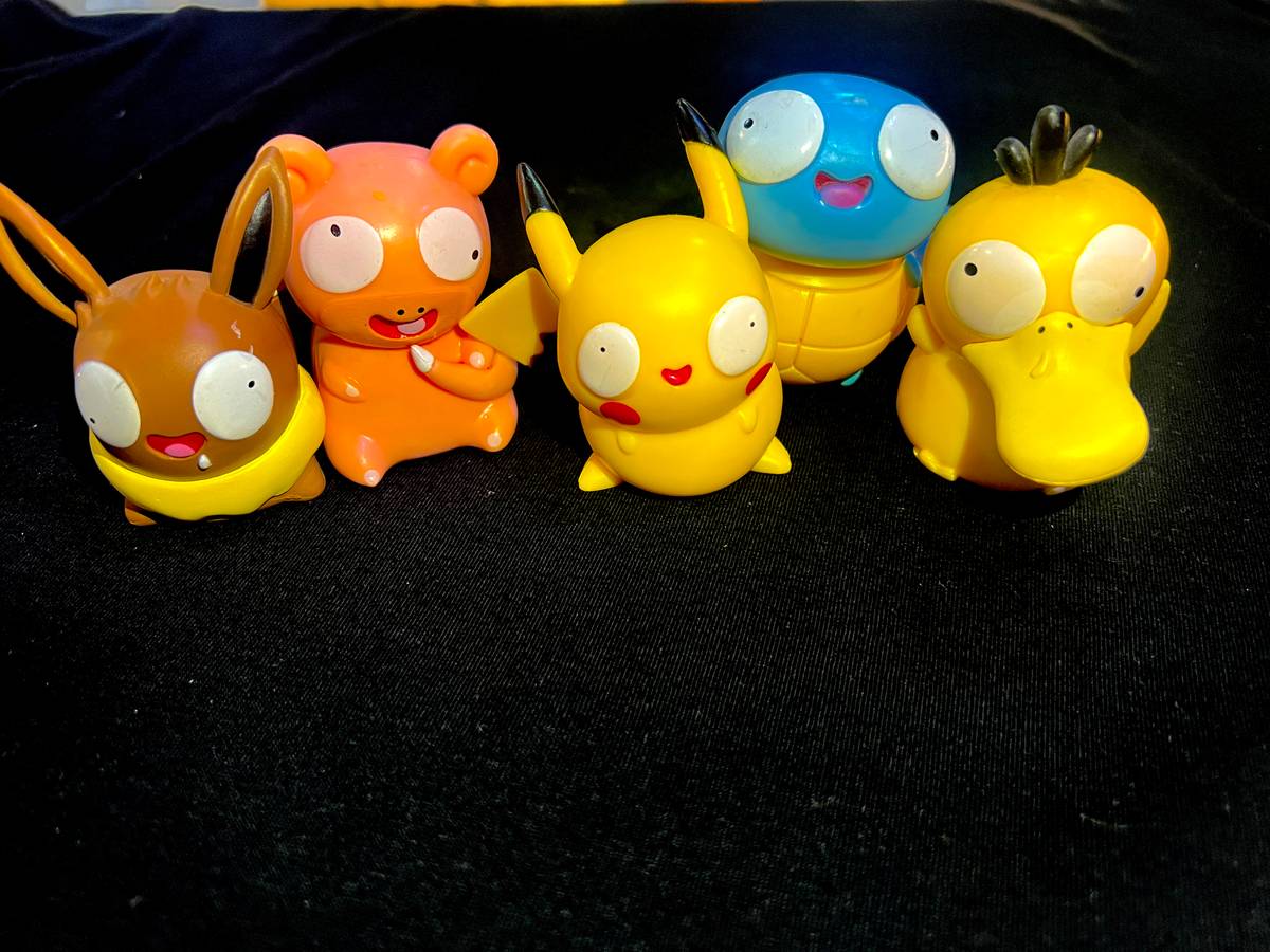 Figuras Pokémon Caras Locas