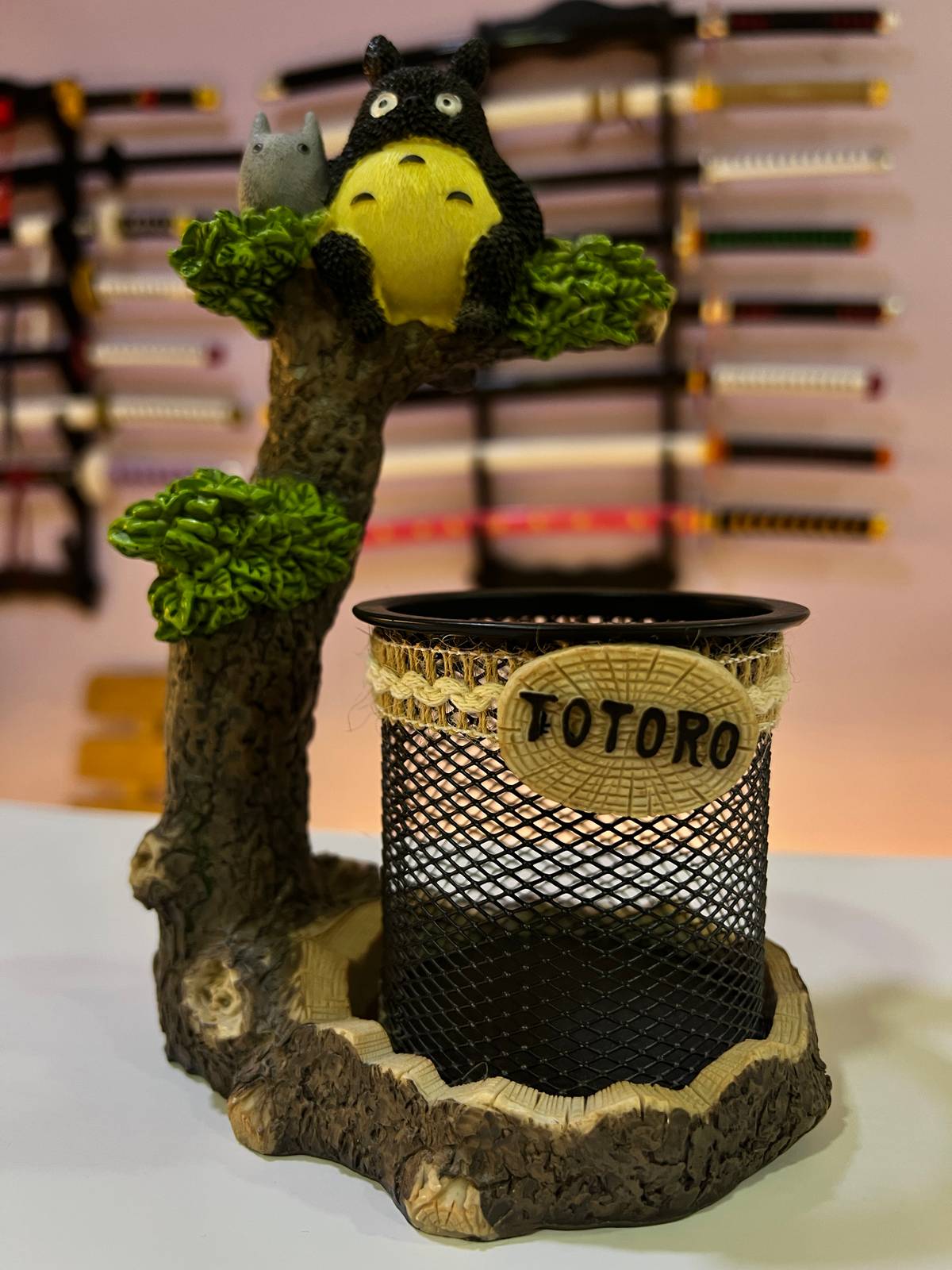 Portalápices Totoro – Escena del Bosque