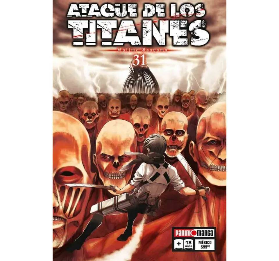 Manga Ataque De Los Titanes Del 31 en adelante