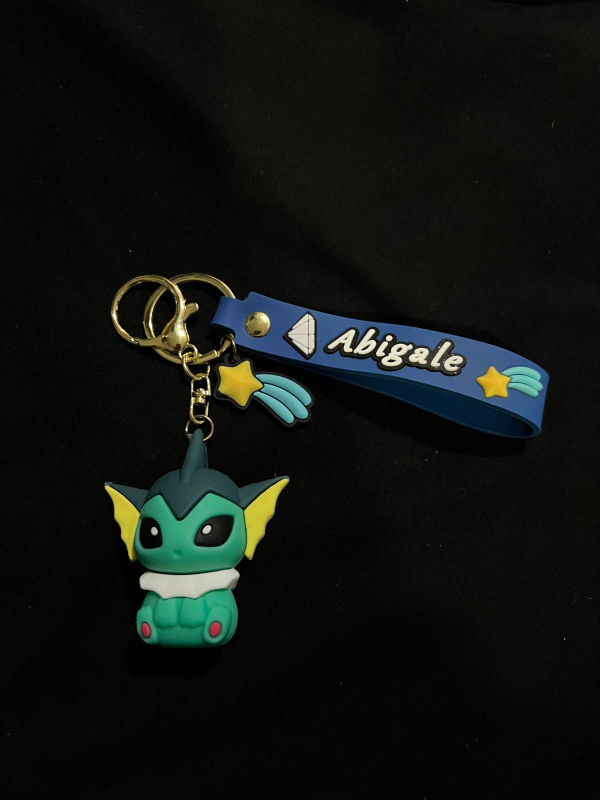 Llavero De Goma Vaporeon - Evoluciones De Eeve
