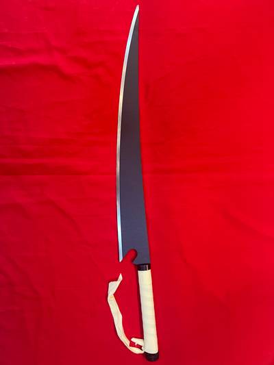 Espada Katana Zangetsu Ichigo Cosplay-Bleach