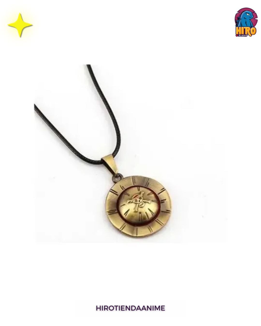 Collar One Piece – Sombrero de Paja de Luffy