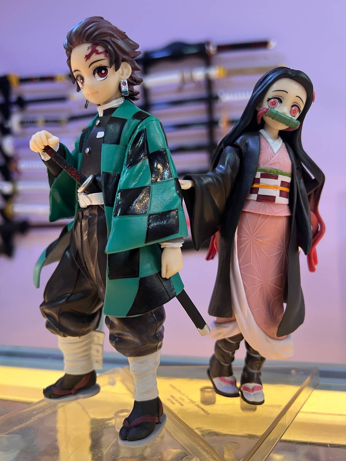 Figuras Tanjiro Kamado y Nezuko Kamado – Kimetsu no Yaiba