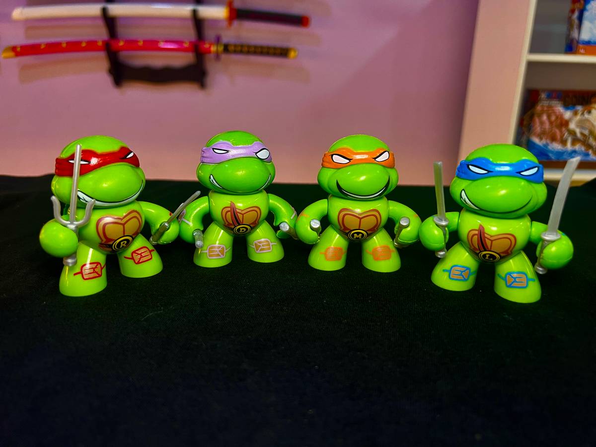 Set de Figuras Tortugas ninja