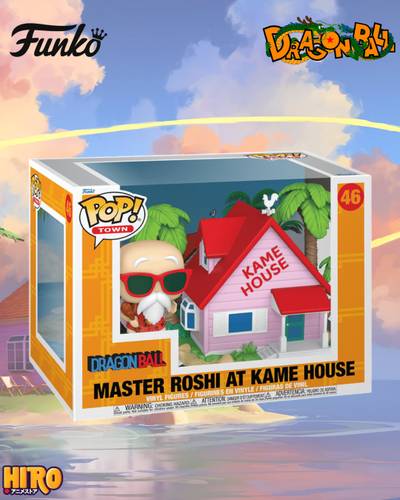 Funko Pop Town Dragon Ball – Master Roshi at Kame House #46