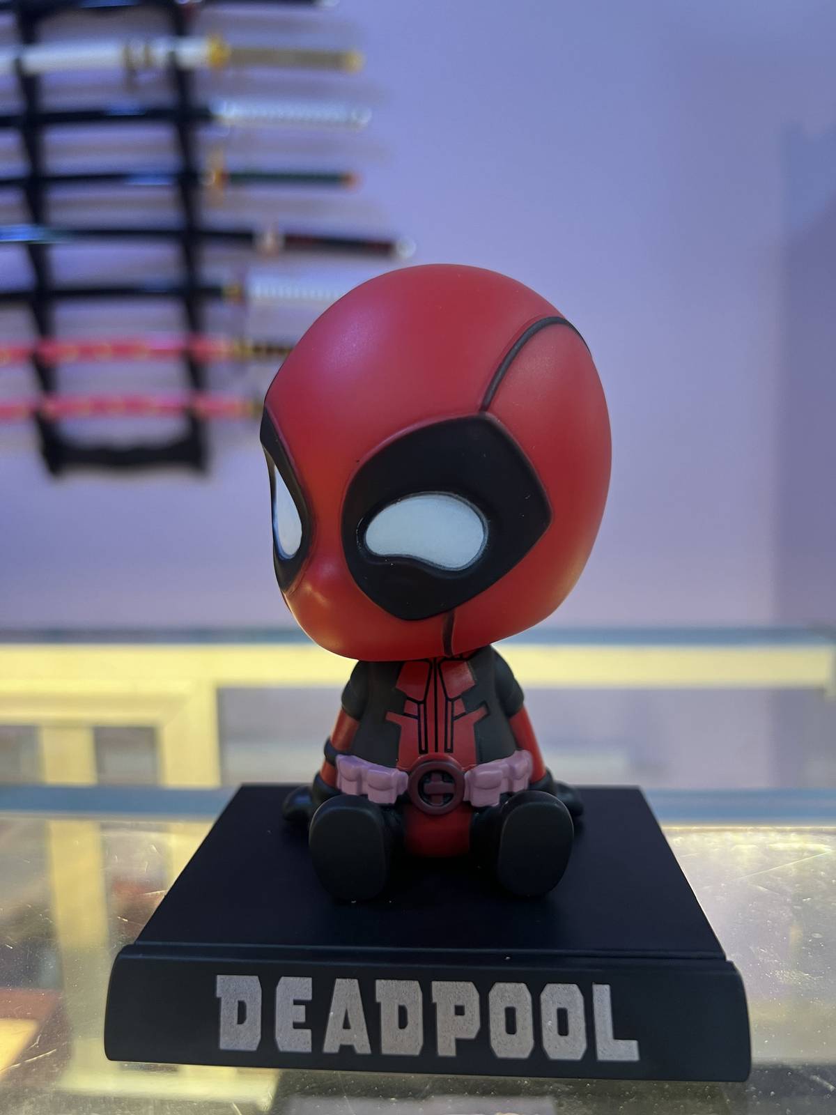 Cabeza Loca Deadpool 🖤❤️