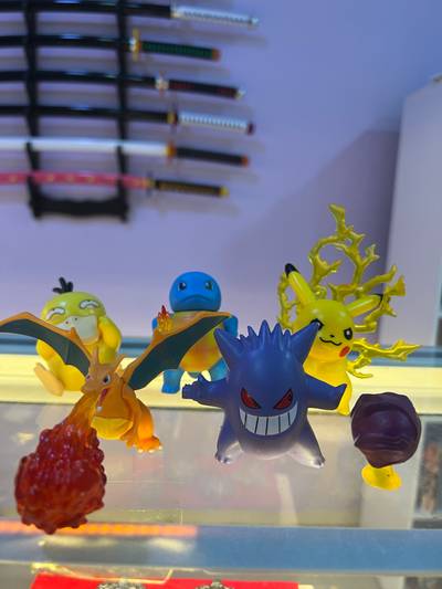 Figuras Chibi Pokémon Poder ⚡🔥👻