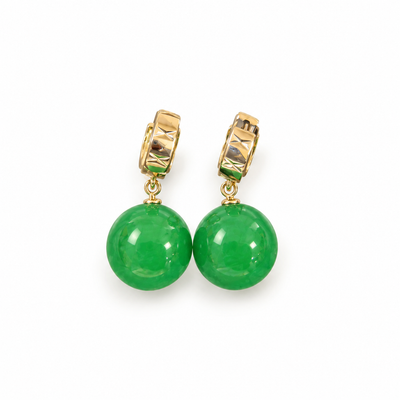 Aretes Dragon Ball  Cuentas Verdes
