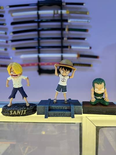 Set de Figuras One Piece – Luffy, Zoro y Sanji
