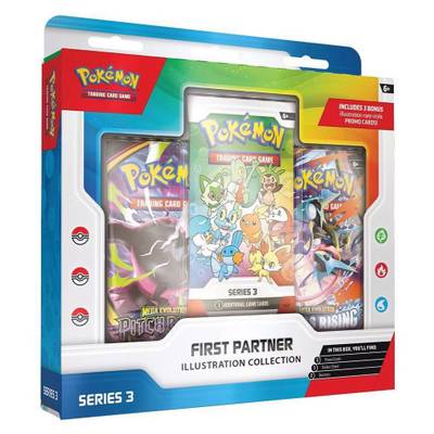 Set de Cartas Coleccionables Primer Compañero Serie 3 – Pokémon