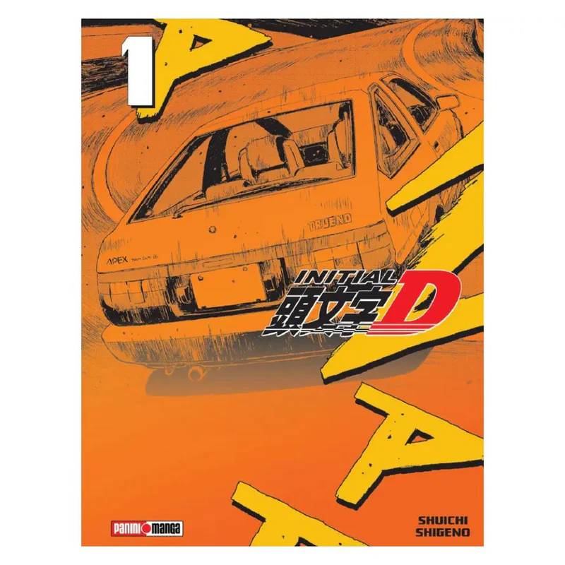 Manga Initial D. Editorial Panini