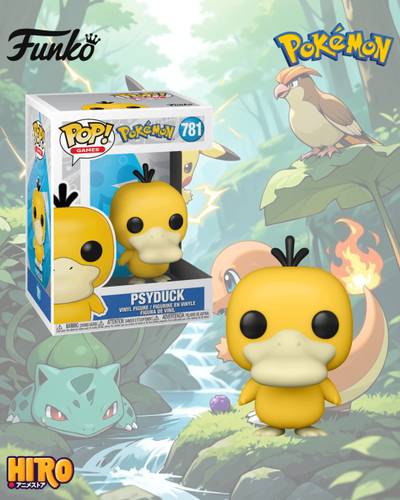 Funko Pop Pokémon Psyduck #781