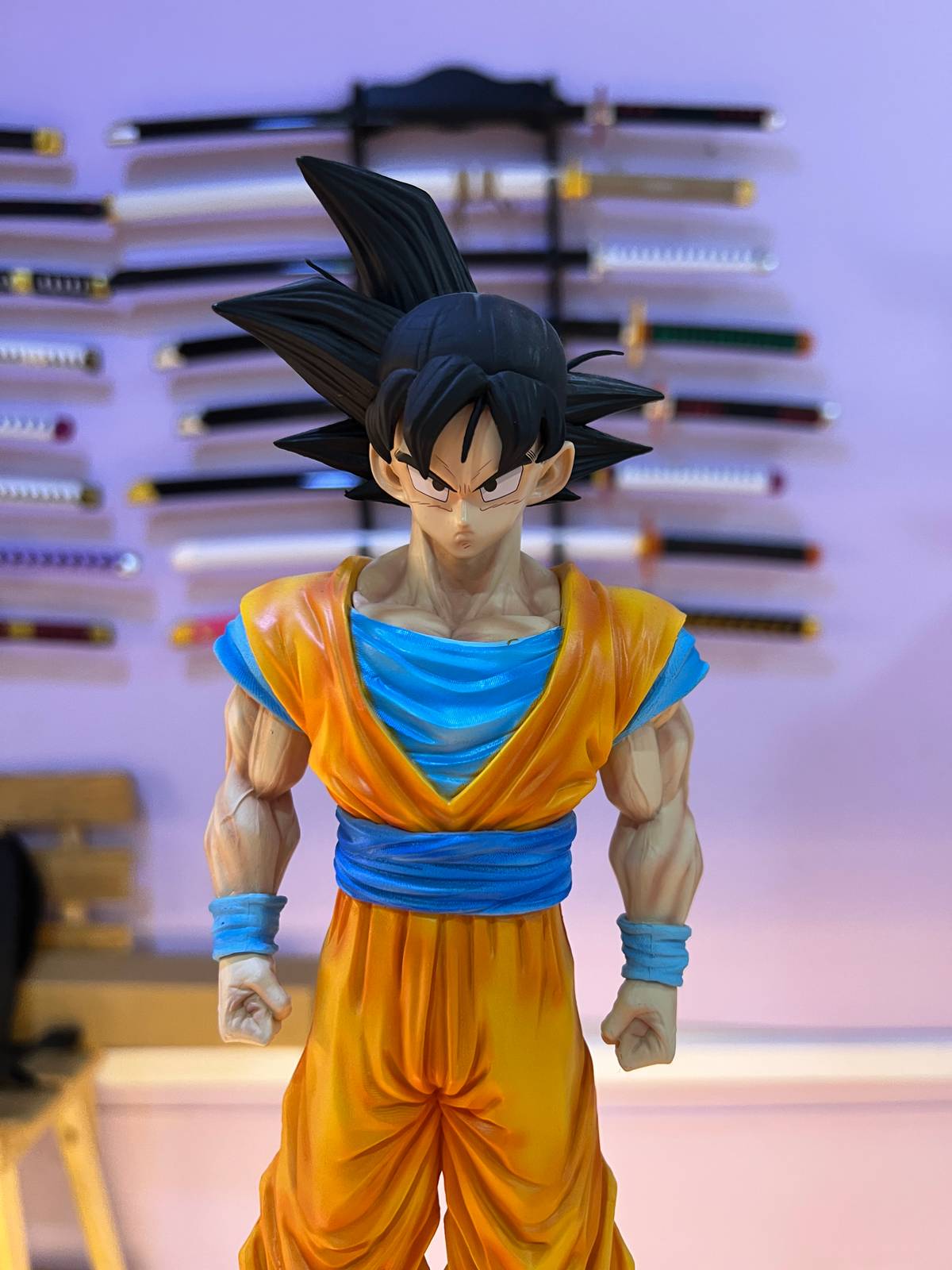 Figura Dragon Ball Goku Base de Arena