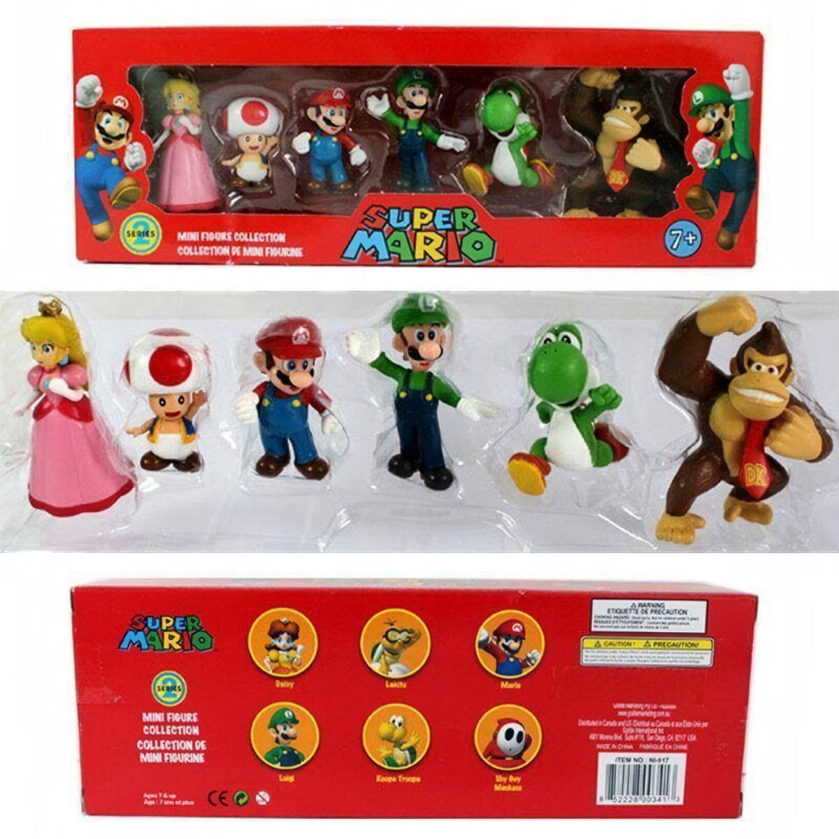 Set de figuras Super Mario – Mini Figure Collection