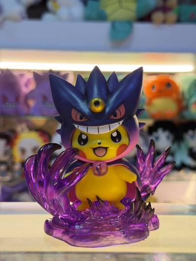 Figura Pikachu Cosplay de Gengar