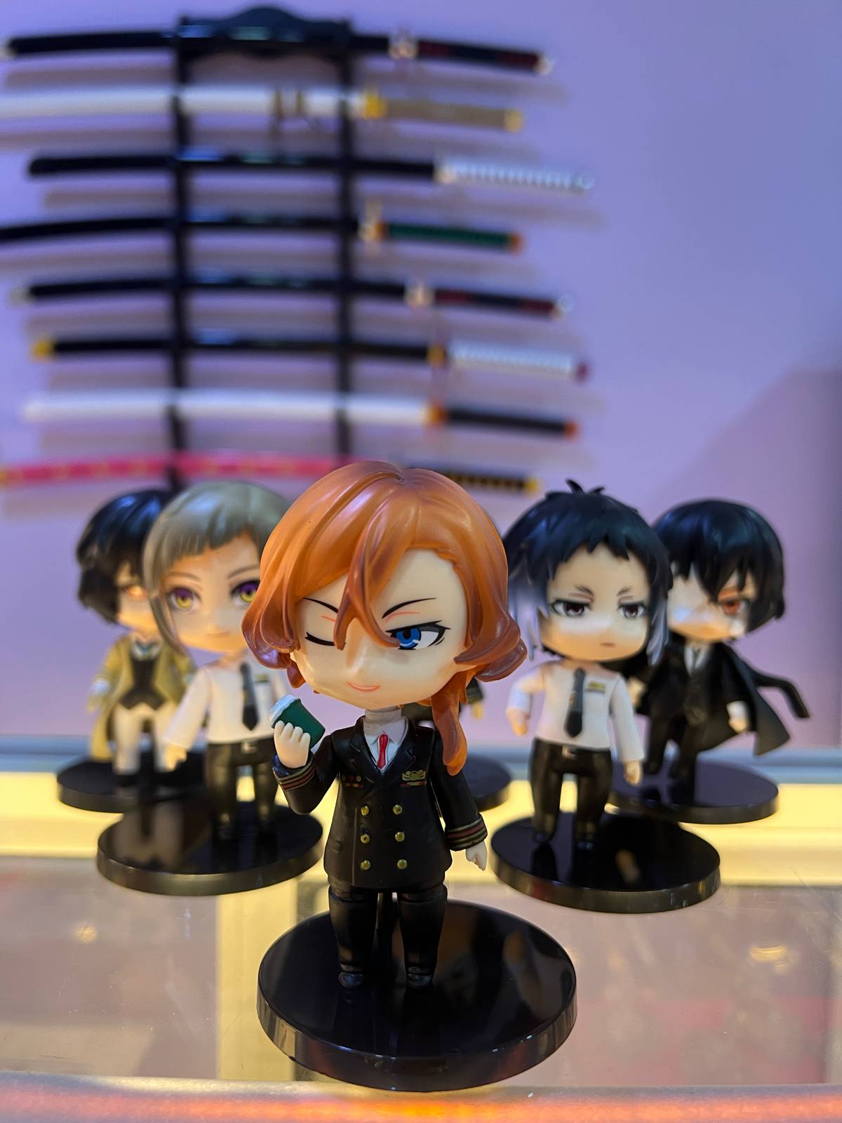 Set figuras Bungo Stray Dogs 🎩🖤