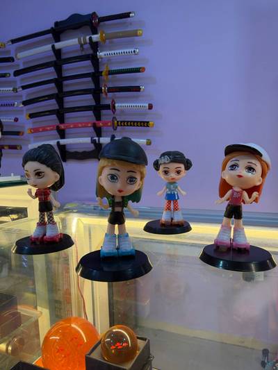 Set de Figuras de Colección: BLACKPINK (Edición Patines)