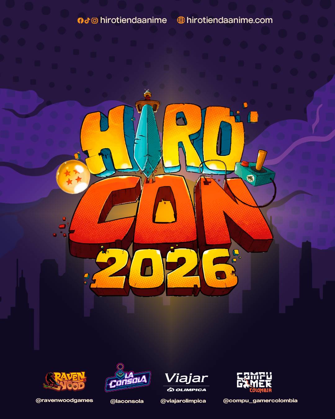 Boleta Evento HiroCom 2026