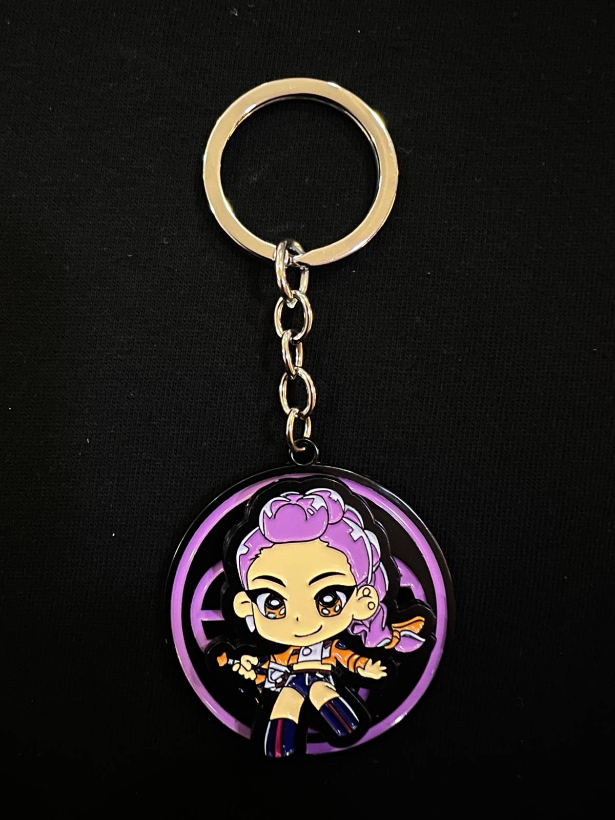 Llavero K-Pop – Diseño Chibi
