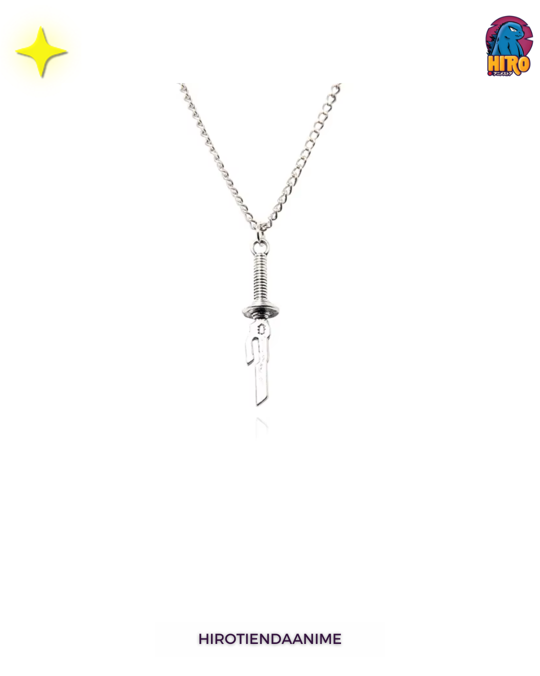 Collar Toji Jujutsu Kaisen – Espada Invertida del Cielo