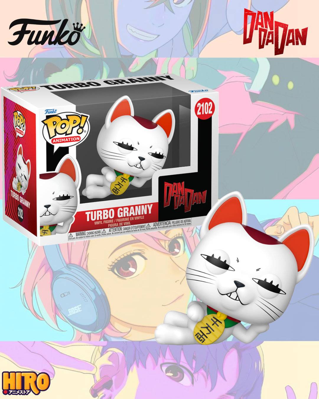 Funko Pop Dandadan – Turbo Granny #2102