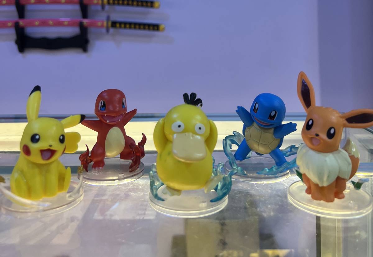 Set de Figuras Pokémon – Base transparente