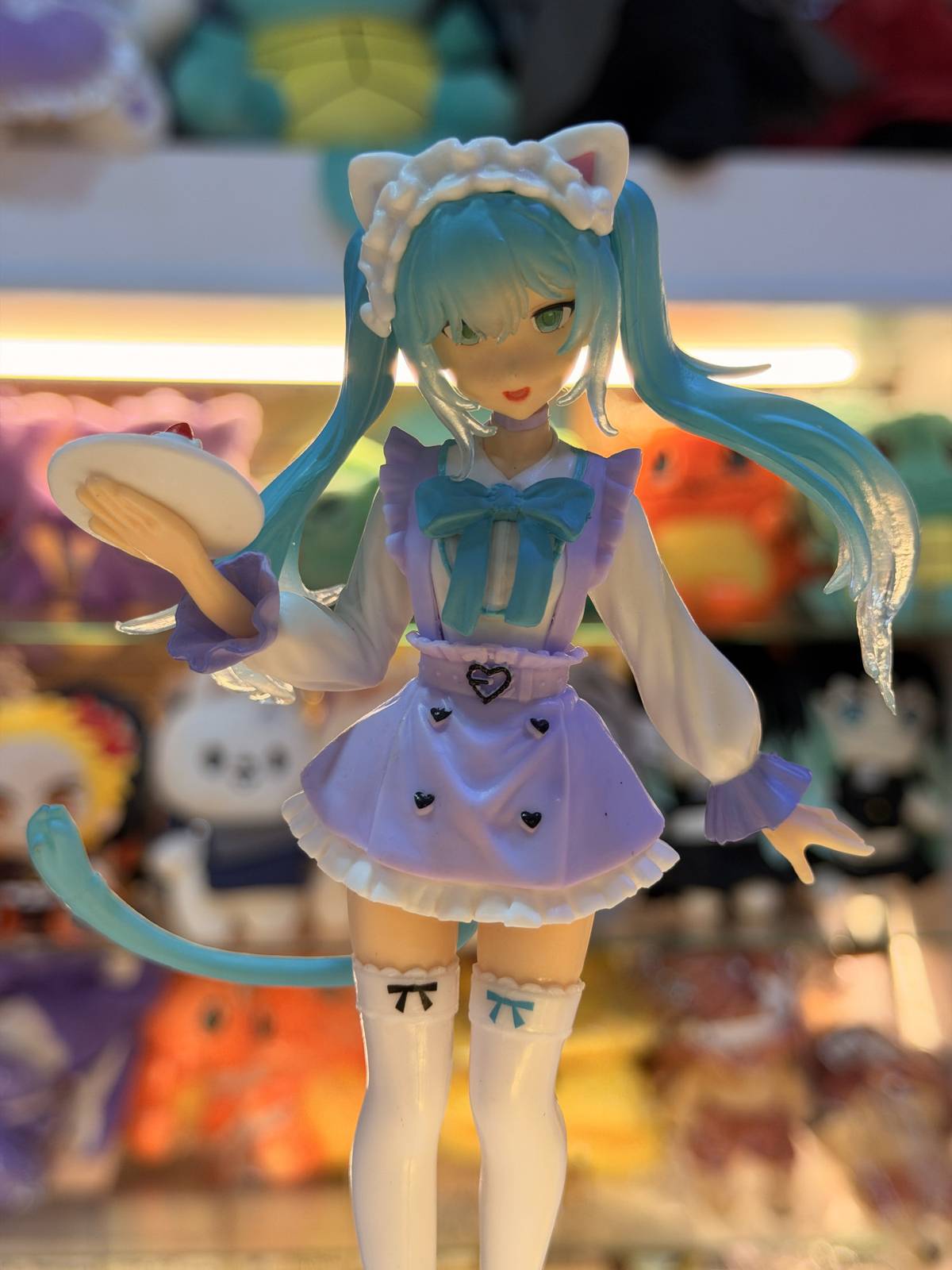 Figura Hatsune Miku versión camarera con orejas de gato – Hatsune Miku