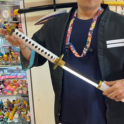Katana Madera Con Luces Led One Piece-Cosplay