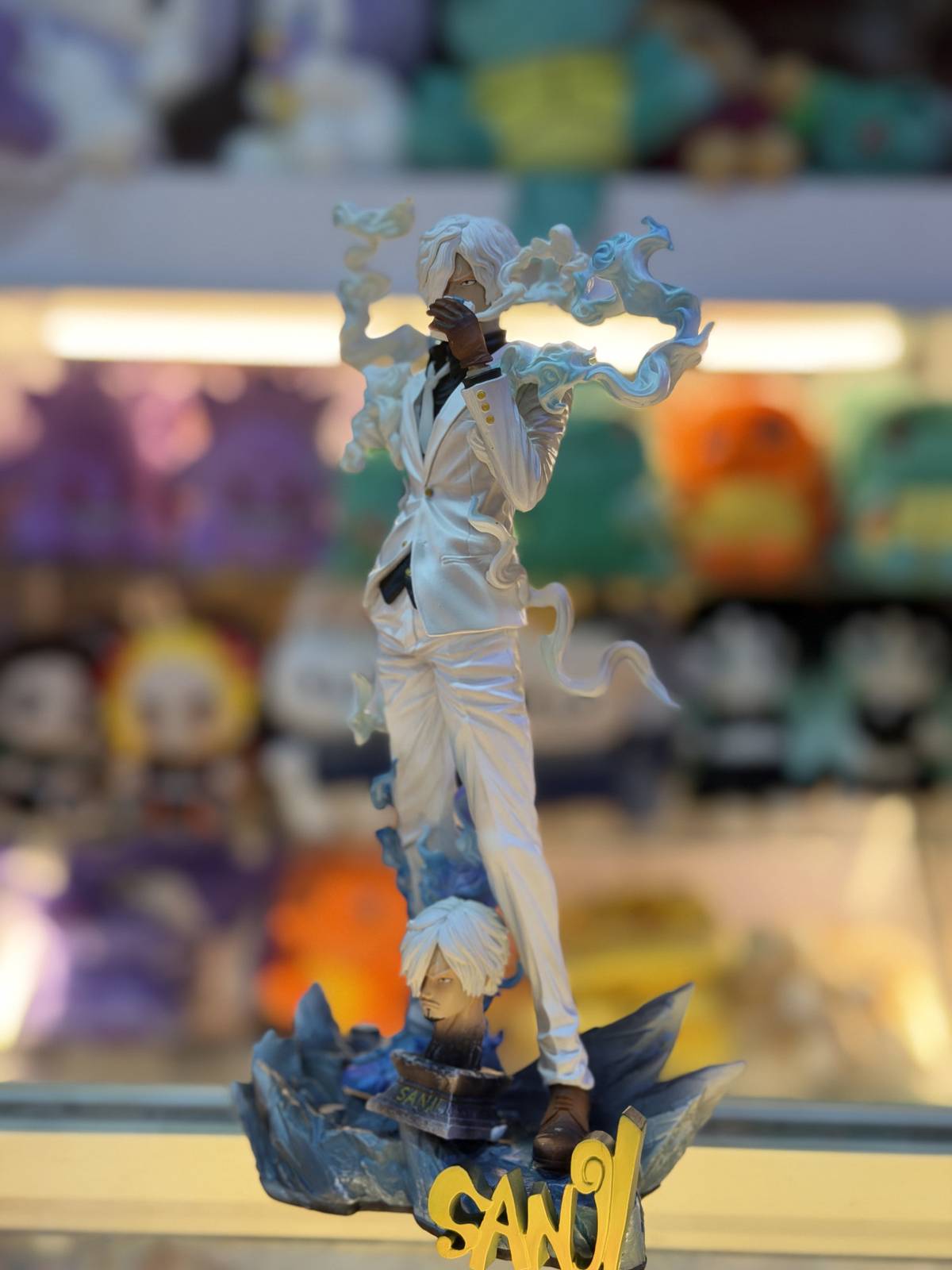 Figura Sanji con efecto de vapor – One Piece