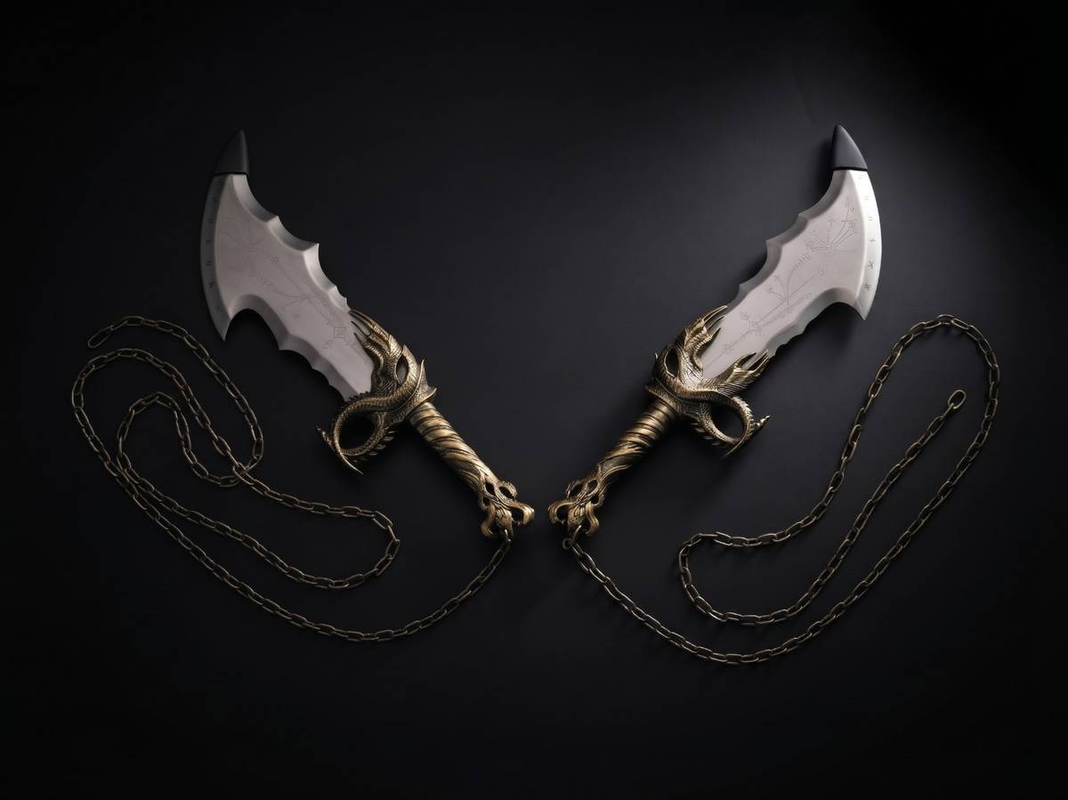Katana de Caos de Kratos – God of War