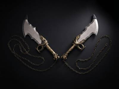 Katana de Caos de Kratos – God of War