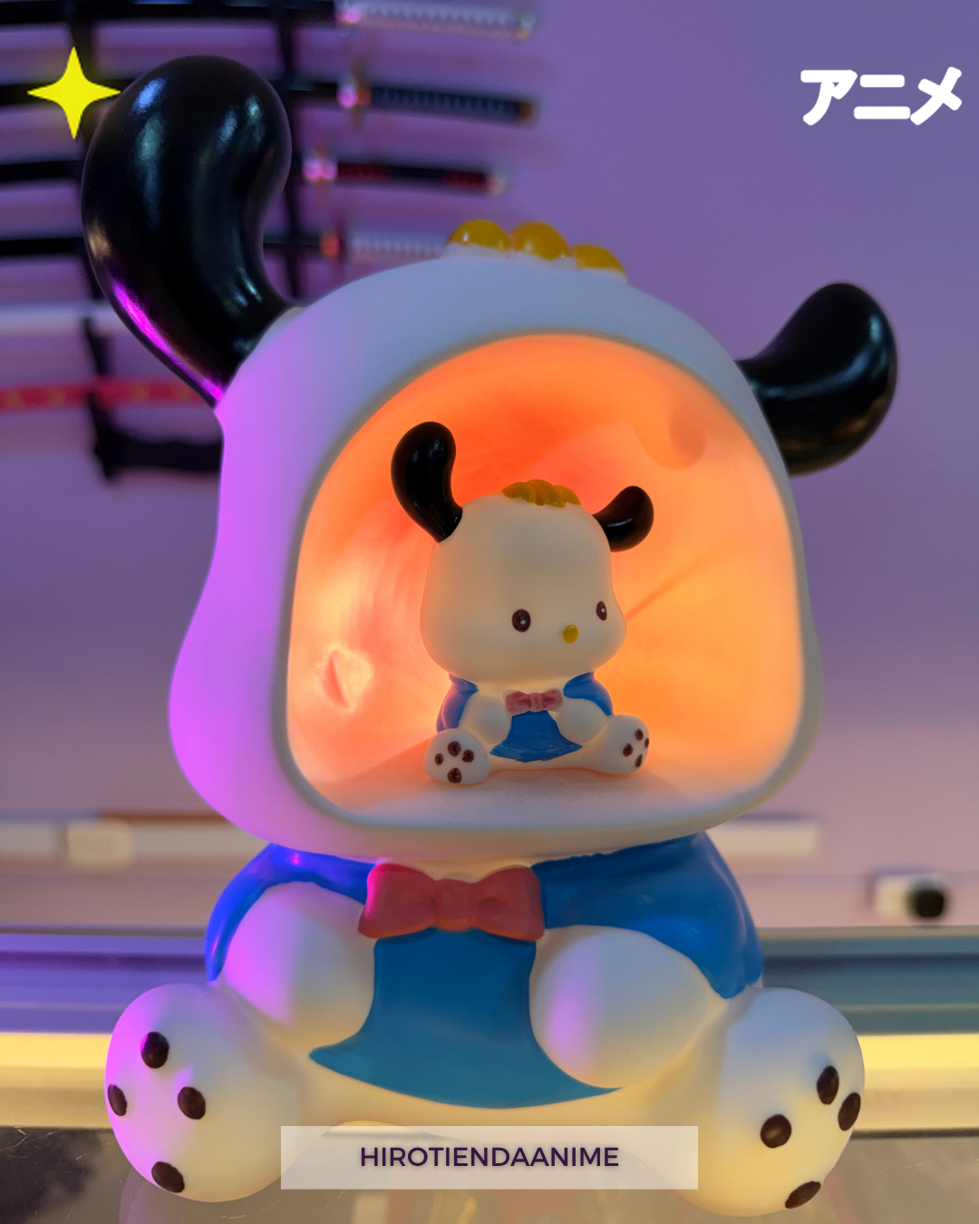 Lampara Alcancia Pochaco- SANRIO