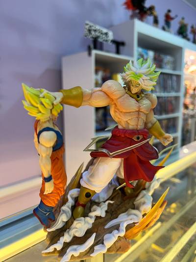 Figura Broly  vs Goku – Dragon Ball Z