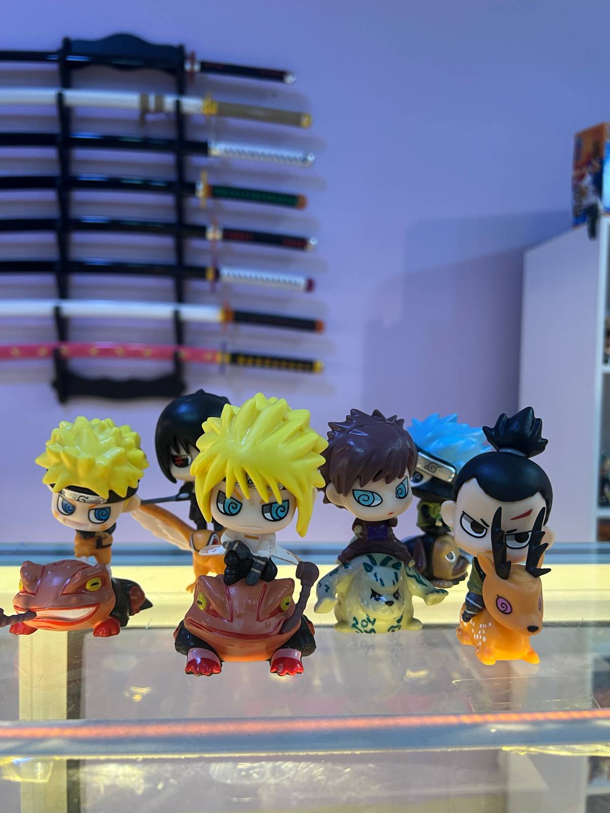 Set Figura Naruto kyubis