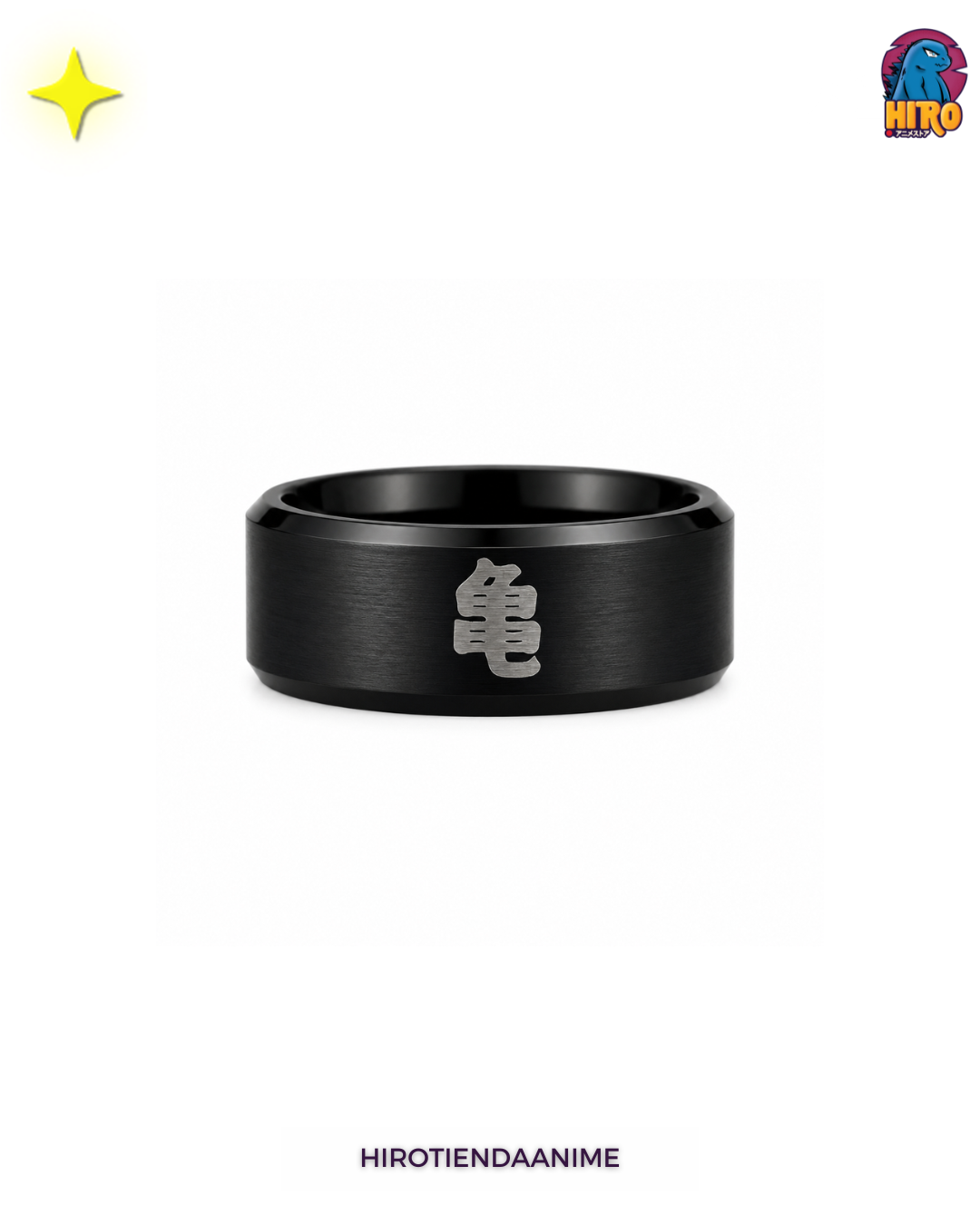 Anillo Dragon Ball Kanji