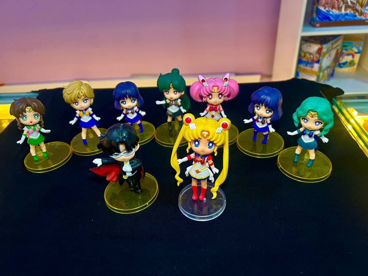 Set de Figuras Sailor Moon x9