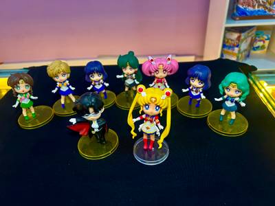 Set de Figuras Sailor Moon x9