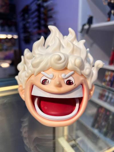 Cabeza Luffy Gear 5 Nika sonriente – One Piece