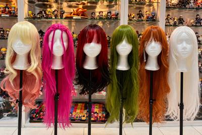 Pelucas Largas de Colores para Cosplay 🎭✨