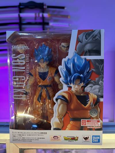 Son Goku Super Saiyan God Super Saiyan Bandai – S.H.Figuarts ORG