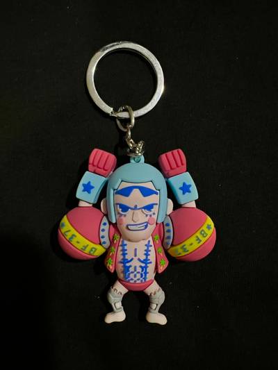 Llavero De Goma Franky Super – One Piece