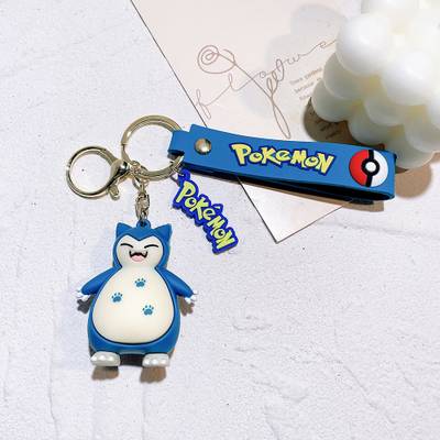Llavero de gom Snorlax con correa y logo Poké Ball – Pokémon