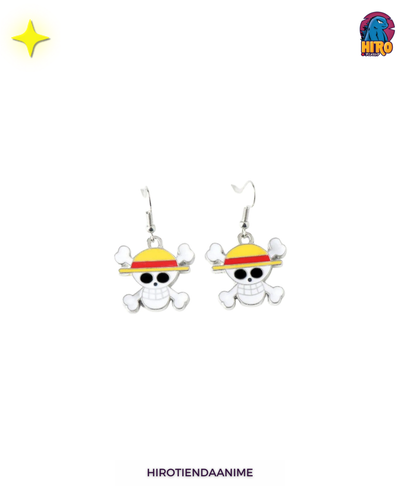 Aretes Calavera one piece